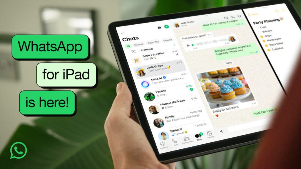 WhatsApp Finally Launches Native App for iPad