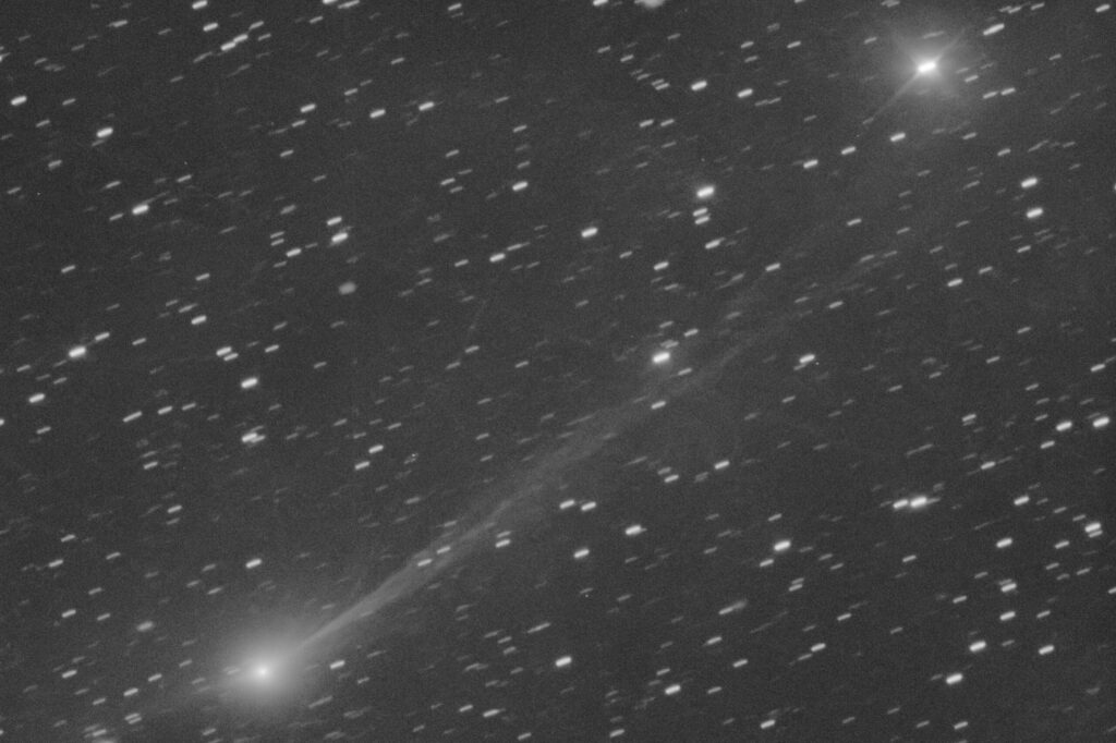 NASA unveils close-up images of comet popping by from another star
