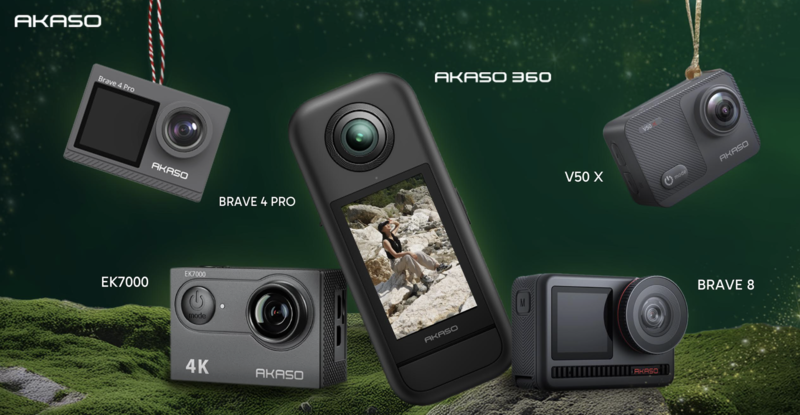 Preserve Your Holiday Moments with Akaso Action Cameras