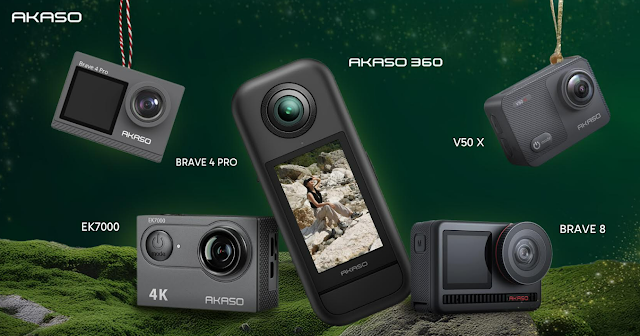 AKASO Action Camera Models Are Great For Capturing Holiday Moments