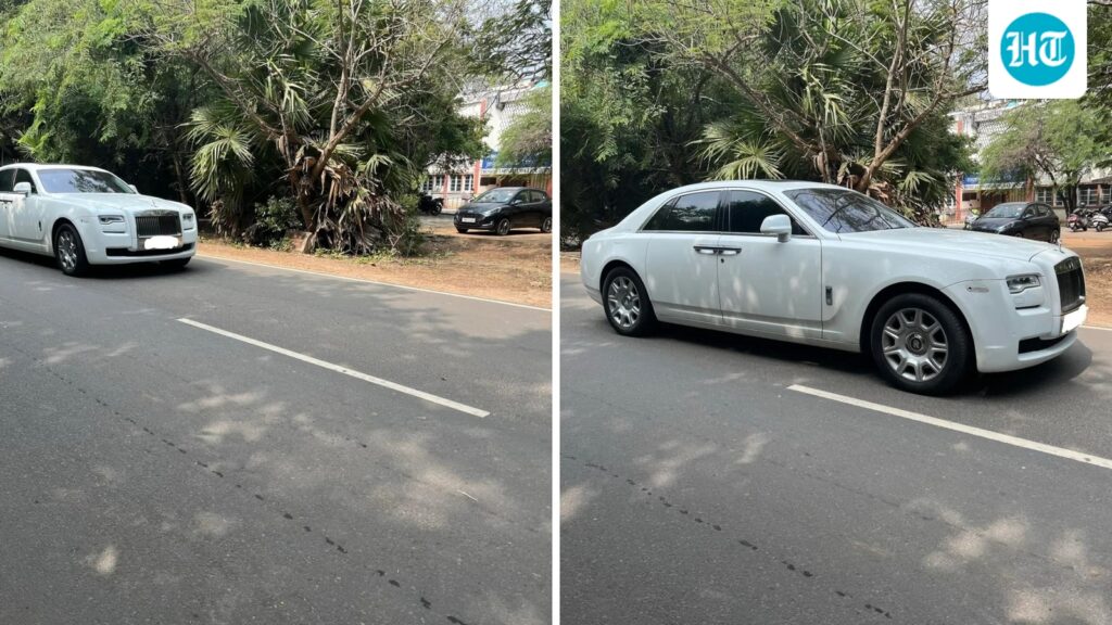 Redditor posts about spotting Rolls-Royce on IIT Madras campus, internet reacts