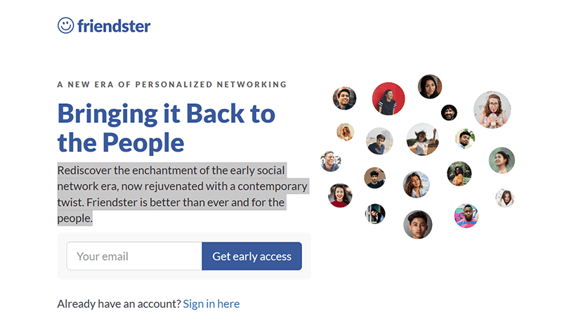 Pengeng testi? Friendster is coming back in 2024?