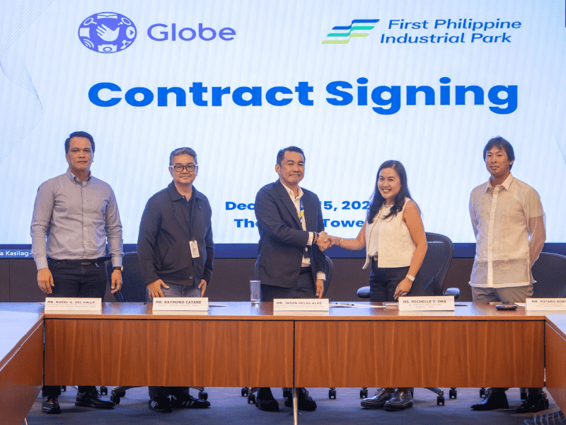 Globe brings high-speed Fiber internet to Batangas Industrial Park