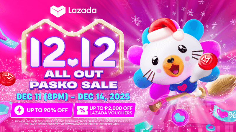 Lazada Unveils 12.12 Global Brands Festival Offering Discounts of Up to 90% Until December 14